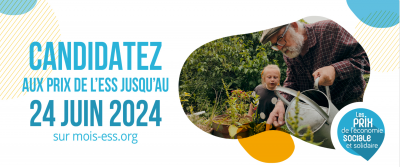 Prix ESS 2024  : candidatez avant le 24 juin !