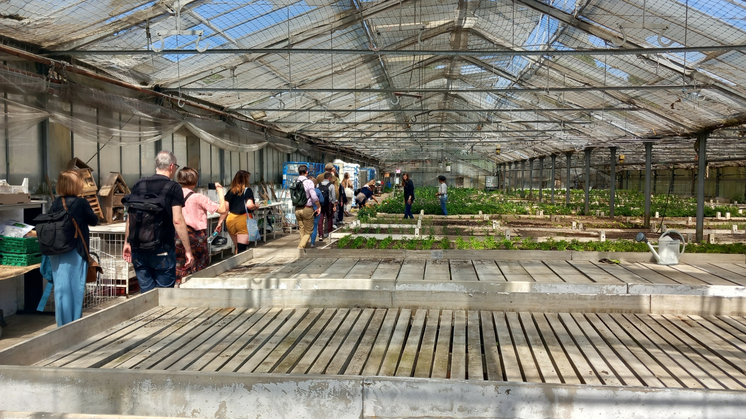 Visite tourist'éthique 14 mai "Systèmes alimentaires durables" chez Les Jardins de la Montagne Verte
