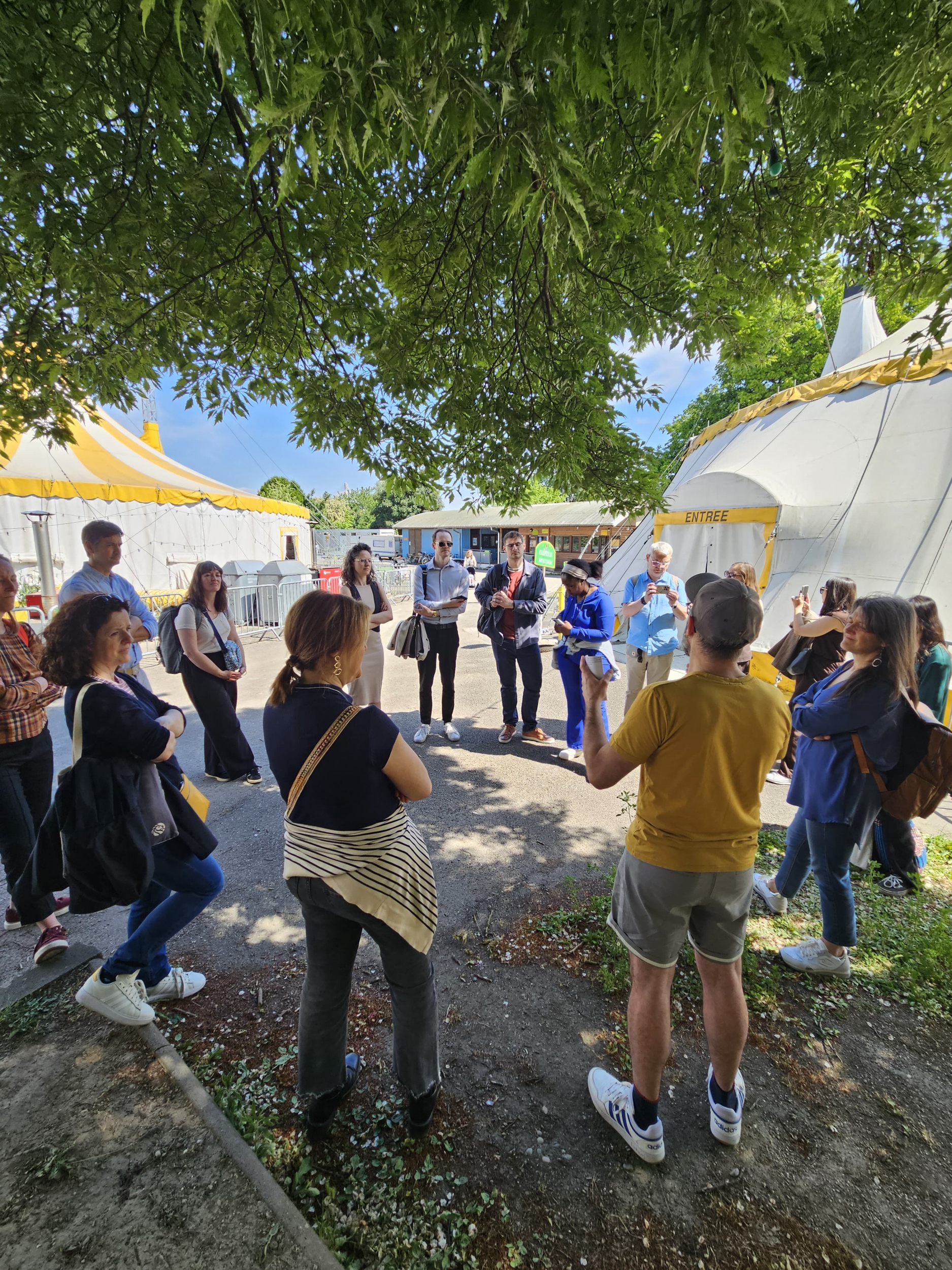 Visite tourist'éthique 14 mai "Culture" chez Graine de Cirque