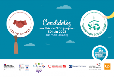 Candidatez aux Prix de l'ESS 2023 avant le 30 juin !