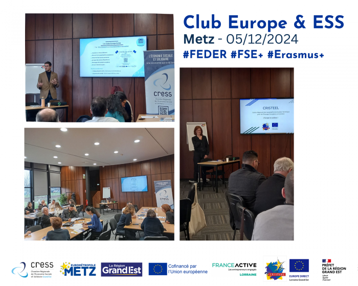 Photocollage Club Europe & ESS Metz 5 décembre 2024