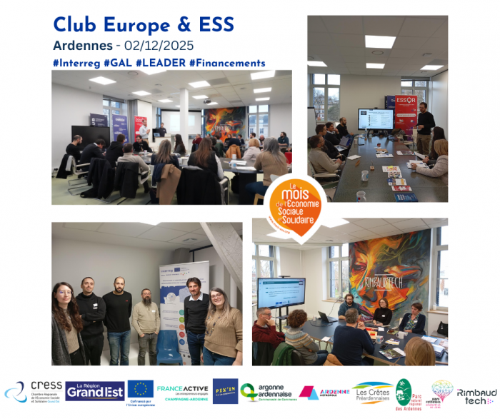 Photomontage Club Europe & ESS Ardennes 02/12/2025