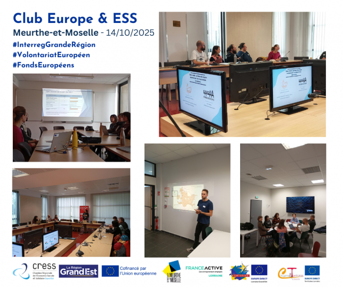 Photomontage Club Europe & ESS Meurthe-et-Moselle 14/10/2025