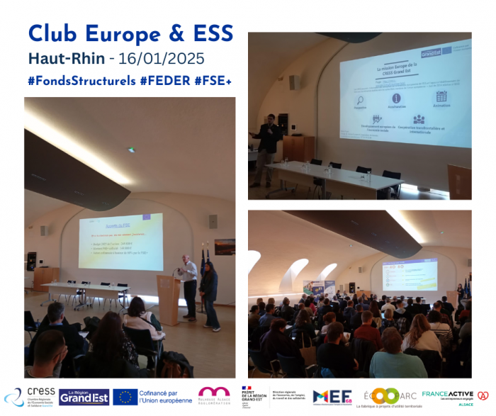 Montage photos Club Europe & ESS Haut-Rhin 16/01/2025