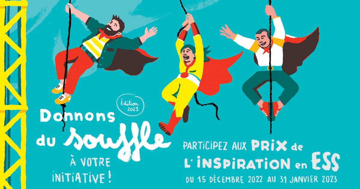 Lancement de la nouvelle édition des prix de l'inspiration en ess 2023 -