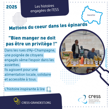 Histoires Engagées : Mettons du coeur dans les épinards