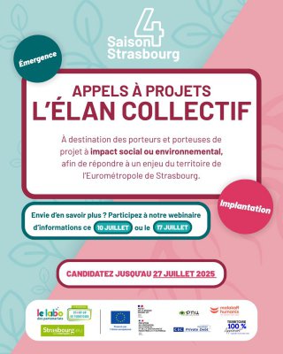 Start Up de Territoire Strasbourg : proposez votre projet jusqu'au 27 juillet 2025 !