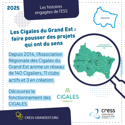 Histoires Engagées : Les CIgales du Grand Est