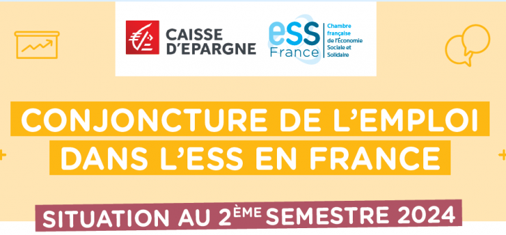 Conjoncture de l'emploi dans l'ESS à la fin du second semestre 2024