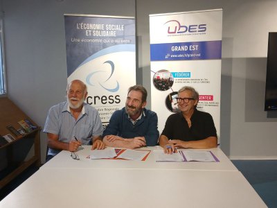 Un partenariat stratégique entre la CRESS et l'UDES pour renforcer l'ESS dans le Grand Est