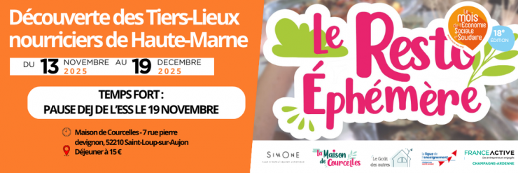 Du 13 nov. au 19 déc. : Le pari de l'alimentation durable : un enjeu commun pour un territoire vivant !