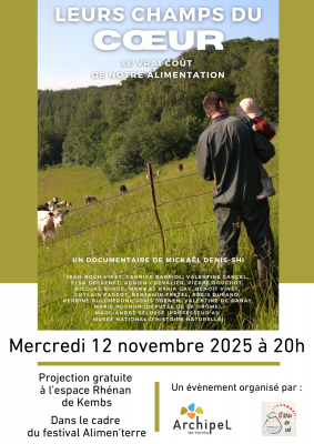 12 nov : Ciné-débat : 