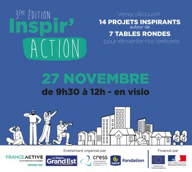 27 nov. : 3ème édition d'Inspir'Actions
