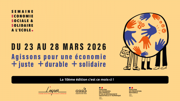 Semaine de l'ESS à l'Ecole : agissons pour une économie plus juste, plus durable, plus solidaire
