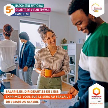 5ème Baromètre national - Qualité de vie au travail dans l'ESS