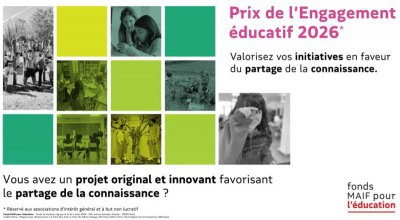 Prix de l'engagement éducatif du Fonds MAIF pour l'éducation
