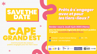 LA CAPE : la communauté des acteurs publics engagés pour les tiers-lieux