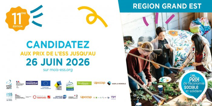 Lancement des PRIX ESS le 4 mai !