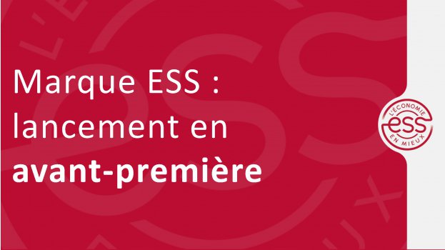 MARQUE ESS : Lancement le 23 juin !