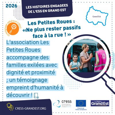 [Histoires Engagées de l'ESS en Grand Est] Les Petites Roues : 