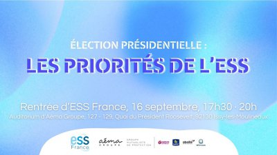 Événement de rentrée 2026 d’ESS France : le replay est disponible