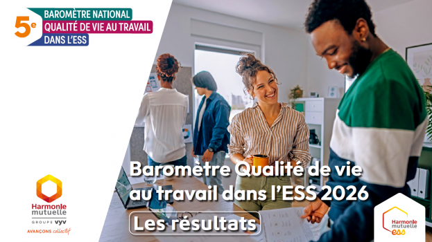 5ème baromètre national qualité de vie au travail dans l'ESS