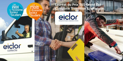 🏆 EICLOR : Prix ESS Grand Est dans la catégorie Transition Ecologique