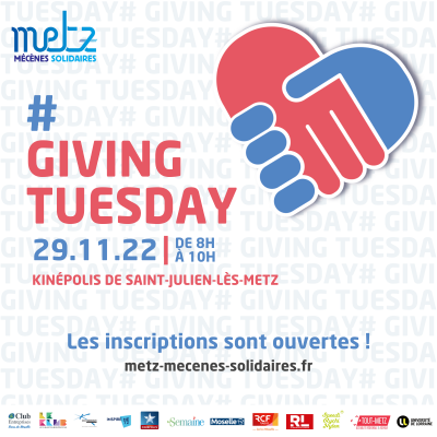 🔎 #GIVING TUESDAY : participez à l'élan mondial en faveur de la générosité !