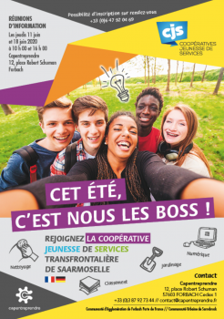 Devenez les boss le temps d'un été !
