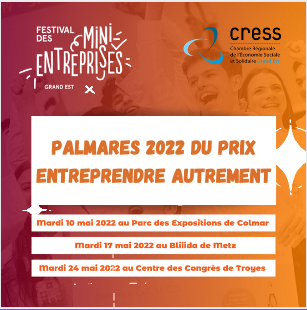 Prix entreprendre autrement : découvrez les lauréats Grand Est !