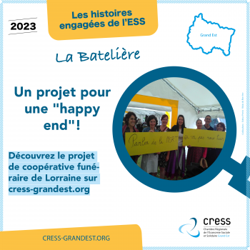 Histoires engagées de l'ESS #15  : La Batelière, un projet coopératif pour une "happy end" !