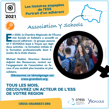 Histoire engagée d'un adhérent : YSCHOOLS